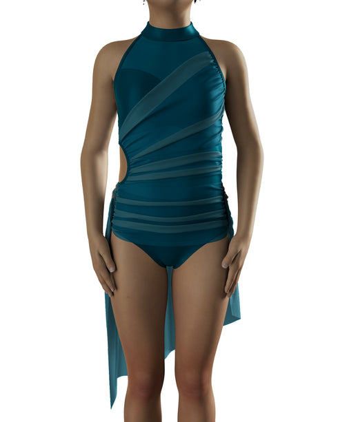 CLAIRE Leotard Base - Teal